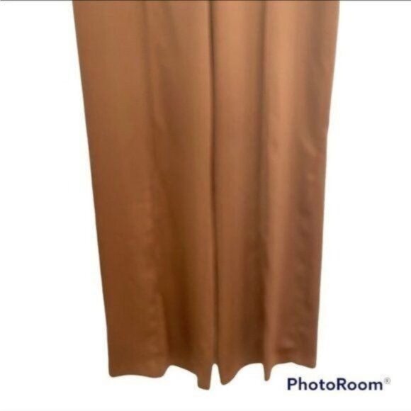 Nasty Gal Satin Like Wide Leg Pants - Picture 3 of 10